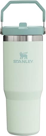 STANLEY IceFlow Stainless Steel Tumbler with Straw, Vacuum Insulated Water Bottle for Home, Office or Car, Reusable Cup with Straw Leak Resistant Flip